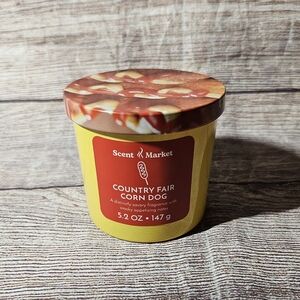 Counrty fair corn dog scented 5.2 oz candle